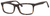 Front View of Esquire Mens EQ1548 Designer Progressive Blue Light Glasses Matte Tortoise 55mm