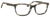 Front View of Esquire Mens EQ1558 Oval Frame Progressive Blue Light Glasses in Matte Grey 54mm