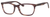 Profile View of Esquire Mens EQ1558 Oval Frame Progressive Blue Light Glasses in Tortoise 54mm