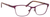 Front View of Ernest Hemingway H4822 Womens Progressive Lens Blue Light Glasses Purple 52 mm