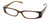 Calabria Vivid 737 Designer Progressive Lens Blue Light Glasses in Black Leopard