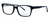 Profile View of Ernest Hemingway Designer Progressive Blue Light Glasses 4662 in Matte Black