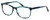 Profile View of Calabria Splash SP62 Designer Progressive Lens Blue Light Glasses in Turquoise