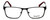 Front View of Esquire Designer Progressive Lens Blue Light Glasses EQ1502 in Satin-Black 54mm