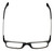 Top View of Esquire Designer Progressive Blue Light Glasses EQ1504 in Matte-Grey-Smoke 53mm