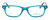 Front View of Ernest Hemingway Ladies Progressive Blue Light Glasses H4617 in Teal-Black 48 mm