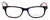 Profile View of Ernest Hemingway Progressive Blue Light Glasses H4617 in Matte-Black-Pink 52mm
