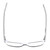 Top View of Ernest Hemingway Progressive Blue Light Glasses H4617 in Matte-Black-White 52mm