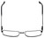 Top View of Big&Tall Designer Progressive Blue Light Glasses 6 Matte Black Men's Metal 61mm