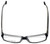 Top View of Big&Tall Designer Progressive Blue Light Glasses 9 in Black Crystal Acetate 60mm