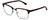 Side View of Calabria Viv Designer Progressive Blue Light Glasses Vivid-257 in Demi Red 52mm