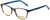 Profile View of Marie Claire Progressive Blue Light Glasses MC6245-IST Indigo Stripe Square 52mm