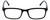 Front View of M Readers Designer Progressive Lens Blue Light Glasses 105-SBLK in Black 52mm