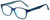 Profile View of Metro Designer Progressive Lens Blue Light Glasses Metro-23-Blue in Blue 47mm