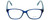 Front View of Metro Designer Progressive Lens Blue Light Glasses Metro-23-Blue in Blue 47mm