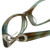 Close Up View of Jones New York Designer Progressive Blue Light Glasses J738 in Aqua Brown 52mm
