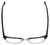 Top View of Ernest Hemingway Progressive Blue Light Glasses H4828 in Matte Black Silver 53mm