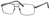Front View of Dale Earnhardt, Jr Progressive Blue Light Glasses 6805 in Satin Gunmetal 56mm