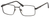 Front View of Dale Earnhardt, Jr Designer Progressive Blue Light Glasses 6817 Satin Black 53mm