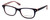 Profile View of Ernest Hemingway Designer Blue Light Glasses H4617 (Small) Matte-Black-Pink 48mm