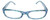 Front View of Calabria Dora Round&Oval Designer Blue Light Blocking Glasses 50 mm in Blueberry