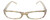 Front View of Calabria Dora Round&Oval Designer Blue Light Block Glasses 50 mm in Lemon Yellow