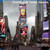 New York Scenery Cleaning Cloths: Evening On Times Square