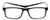 Front View of Magz Gramercy Magnetic Neck Hanging Reading Glasses w/ Snap It Design in Matte Black