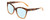 Profile View of Kendall+Kylie KK5120CE MARA Designer Progressive Lens Blue Light Blocking Eyeglasses in Demi Tortoise Havana Gradient Ladies Cat Eye Full Rim Acetate 55 mm