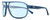 Profile View of REVO HANK Designer Blue Light Blocking Eyeglasses in Slate Grey Blue Unisex Pilot Full Rim Acetate 62 mm