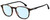 Profile View of Carrera 215 Designer Blue Light Blocking Eyeglasses in Gloss Tortoise Havana Black Unisex Panthos Full Rim Acetate 51 mm