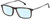 Profile View of Carrera CA-8866 Designer Blue Light Blocking Eyeglasses in Havana Tortoise Brown Silver Black Unisex Rectangle Full Rim Acetate 54 mm
