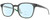 Profile View of NIKE Session-080 Designer Progressive Lens Blue Light Blocking Eyeglasses in Oil Grey Crystal Pine Green Unisex Panthos Full Rim Acetate 51 mm