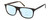 Profile View of Chopard SCH294 Designer Progressive Lens Blue Light Blocking Eyeglasses in Gloss Dark Brown Tortoise Havana Gunmetal Unisex Panthos Full Rim Acetate 57 mm