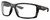 Profile View of Costa Del Mar Reefton Designer Blue Light Blocking Eyeglasses in Matte Gray Black Tiger Shark Unisex Rectangular Full Rim Acetate 64 mm