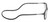 Side View of Snap Magnetic SP04-C11 Designer Progressive Lens Blue Light Blocking Eyeglasses in Matte Black Unisex Oval Full Rim 50 mm