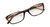 Top Laying View of Jones New York J730 Designer Blue Light Blocking Eyeglasses in Black Crystal Layer Ladies Cat Eye Full Rim Acetate 53 mm