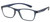 Profile View of Prive Revaux Socrates Designer Blue Light Blocking Eyeglasses in Royal Blue Unisex Panthos Full Rim Acetate 51 mm