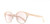 Profile View of Prive Revaux Angelou Designer Blue Light Blocking Eyeglasses in Ivory White Unisex Round Full Rim Acetate 52 mm