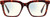 Front View of Prive Revaux Joels Designer Blue Light Blocking Eyeglasses in Brown Tortoise Havana Unisex Square Full Rim Acetate 54 mm