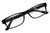 Top Laying View of Perry Ellis PEBX44 Designer Blue Light Blocking Eyeglasses in Gloss Navy Blue Marble Unisex Rectangular Full Rim Acetate 50 mm