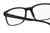 Close Up View of Perry Ellis PEBX55 Designer Blue Light Blocking Eyeglasses in Gloss Black Marble Unisex Square Full Rim Acetate 52 mm