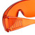 Medspex 1003 Dark Orange Fitover Dental Safety Glasses Protection for Teeth Whitening LED Light Eye Shield Red Light Goggles Blue Light Blocking Glasses Fit Over Prescription Glasses Anti Fog Scratch image 7
