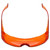 Medspex 1003 Dark Orange Fitover Dental Safety Glasses Protection for Teeth Whitening LED Light Eye Shield Red Light Goggles Blue Light Blocking Glasses Fit Over Prescription Glasses Anti Fog Scratch image 8
