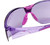 Medspex Color Therapy Light Protection Glasses for Indoor & Outdoor Use – UV Shield Wellness Eyewear | Comfortable Frame for Screen Use, Bright Light & Daily Eye Care | Purple Crystal image 5