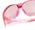 Medspex Pink FL-41 Tinted Safety Glasses Blue Light Sensitivity Men Women Indoor Outdoor Fluorescent Photophobia ANSI Z87.1 image 2