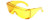 Medspex 3000 Yellow Large Fit Over Safety Glasses Fitover Prescription Eyewear, Migraine Glasses Light Sensitivity Glasses Women Men Outdoor Indoor Blue Light Blocker Over Glasses Eye Protection