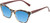 Medspex 8240 Jelly White Front/Wine+Black+Yellow Demi Pattern/Solid Green Temples Baby Blue Color Therapy Reading Glasses