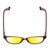 Medspex Corinne McCormack Polly Pink Black Fade Gold Yellow Color Therapy Reading Glasses