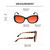 Medspex Calabria SOPHIA Gloss Black Amber Orange Color Therapy Reading Glasses image 3